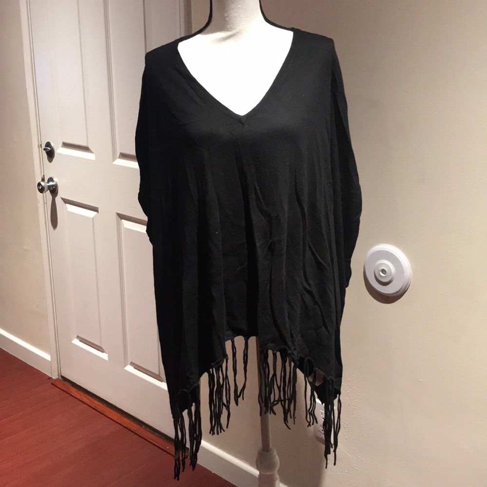 Michael Kors poncho cardigan